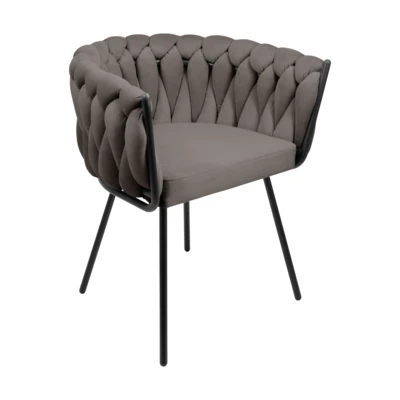 Étkezőszék s.szürke/fekete@ Manambolosy