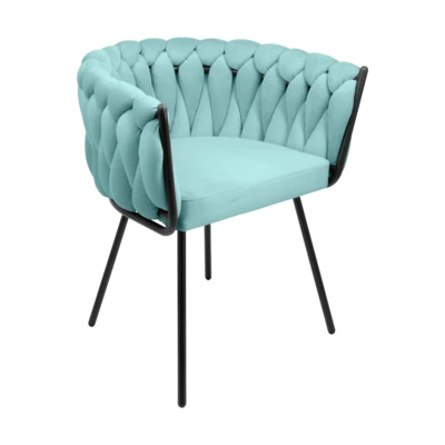 Étkezőszék türkiz/fekete @ Manambolosy