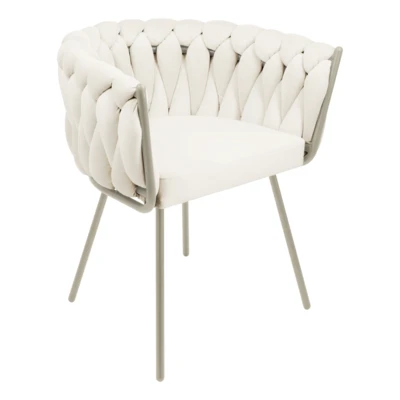 Étkezőszék fehér/homokszín@ Manambolosy