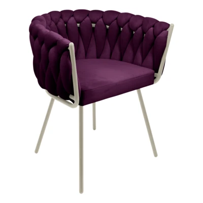 Étkezőszék lila/homokszín@ Manambolosy