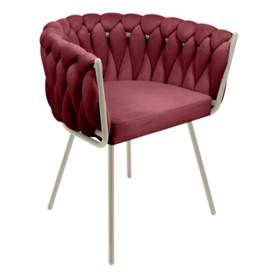 Étkezőszék burg.vörös/homok@ Manambolosy