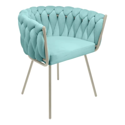 Étkezőszék türkiz/homokszín@ Manambolosy