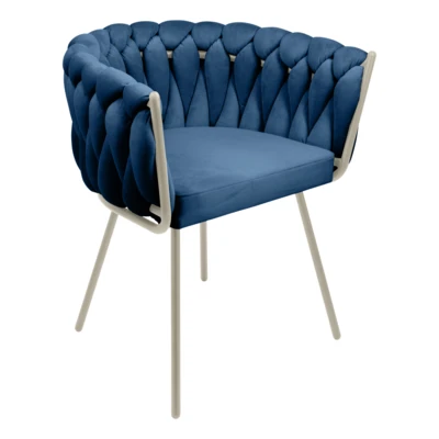 Étkezőszék s.kék/homokszín@ Manambolosy