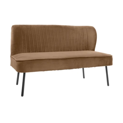 Kanapé 124x121x75,2cm homok/fek@ Jerteh