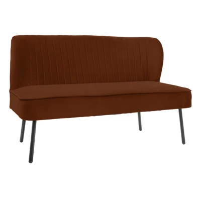 Kanapé 124x121x75,2cm konyak Jerteh@