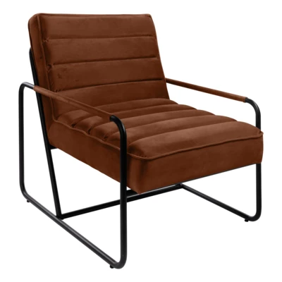 Fotel 64,2x73x80cm konyak @ Pakotkuara