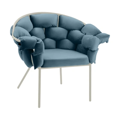 Fotel 1-es kék/homokszín @ Manambolosy