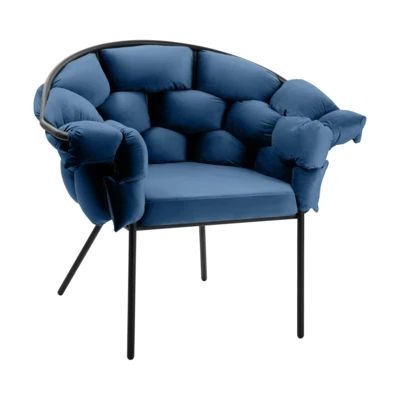 Fotel 1-es s.kék/fekete Manambolosy@