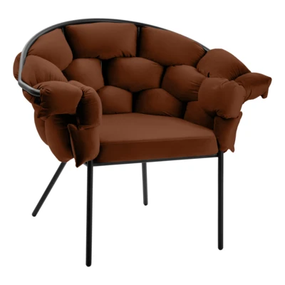 Fotel 1-es konyak/fekete @ Manambolosy