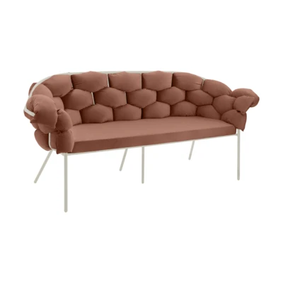 Kanapé 3-as cs.barna/homok@ Manambolosy