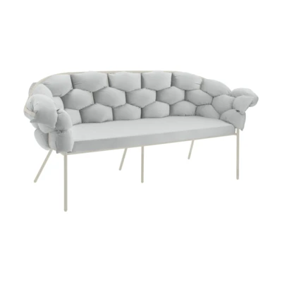 Kanapé 3-as k.szürk/homoksz@ Manambolosy