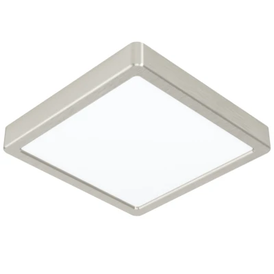 FUEVA-Z LED CCT mennyezeti lámpa IP44 21cm nikkel