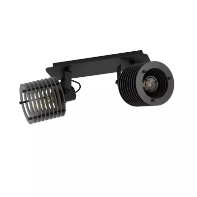 SEGOVIA Mennyezeti E27 2x40W fekete