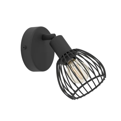 SONNINO Fali/menny szpot E14 40W fek