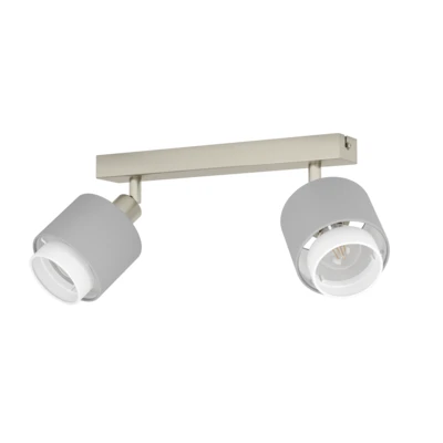 BELLIZZI Fali szpot E14 2*7,5W ni/sz