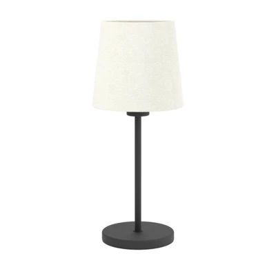 FEBRES Asztali E27 60W fekete/fehér