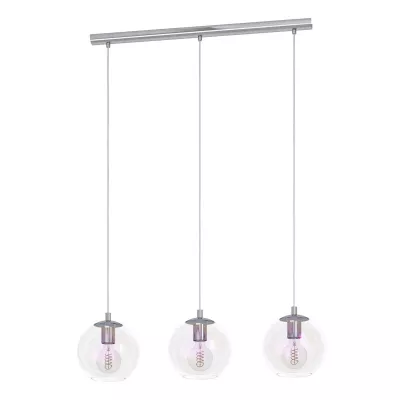 ARISCANI 2 Függ. E27 3x60W króm/ir.