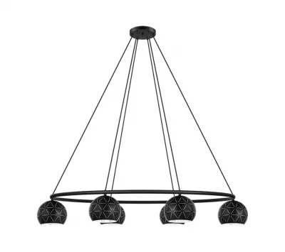 Cantallops függeszték E14 6x40W fekete