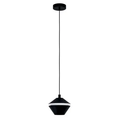 LED függeszték GU10 1x5W fekete/fehér PERP GU10-LED 1X5W