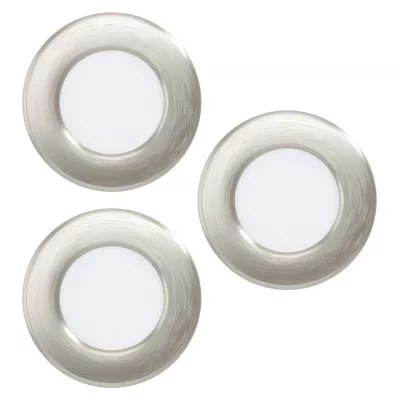 FUEVA 5 LED beépíthető 3x2,7W 8,6cm 3000K@