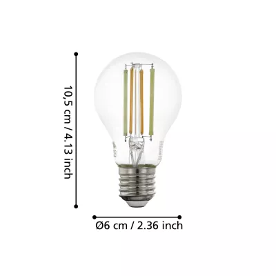 E27 fényforr.E27 8W 22-6500K A60@