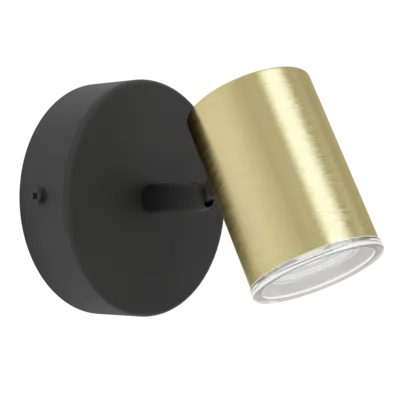 CONSUMA 1 WL/1 GU10 SCHWARZ/MS-GEB.
