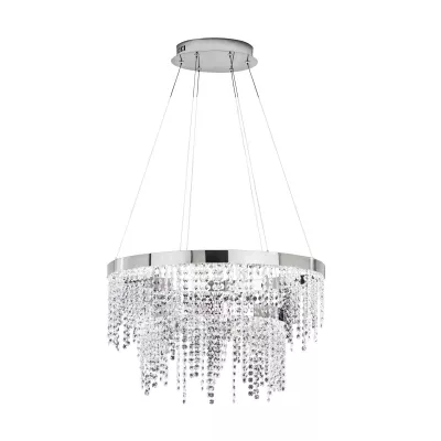 ANTELAO LED függeszték króm/kristály
