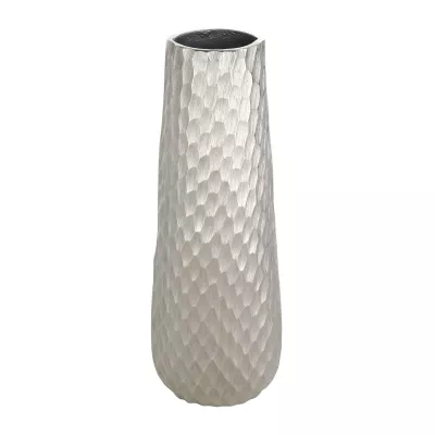 NILGAUT fém váza alumínium nikkel@ H: 405 mm