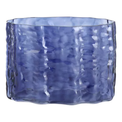 Üveg váza 20cm kék Sujia@ SUJIA