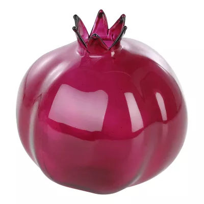 Dekor gránátalma 11cm piros Sujia@