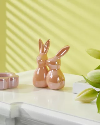 Dekor nyuszi barackszín Yaypan@