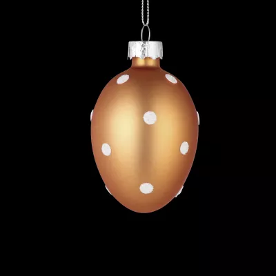 Tojás 3db/szett6cm pötty narancs@ FINTRY