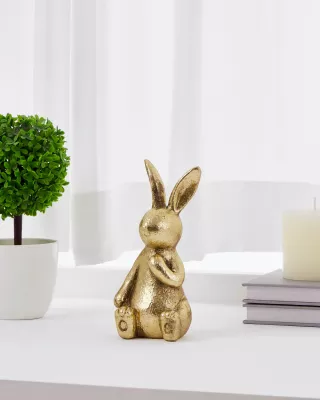 Nyuszi 19cm aranyszínű Chilandy @ CHILANDY