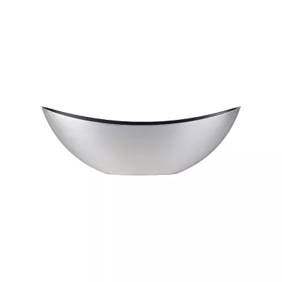 Dekor tál 340X110X110 EZÜST @ TAZEYOL