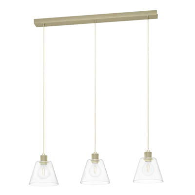 COPLEY Függ. E27 3x40W softgold