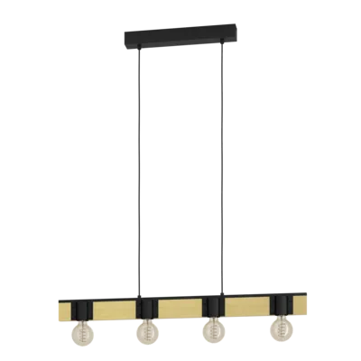 BAILRIGG Függeszték E27 4x40W fk/fa