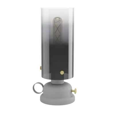 GARGRAVE Aszt E27 1x40W szürk/réz/f