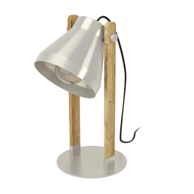 CAWTON Asztali E27 1x40W acél/rusz.