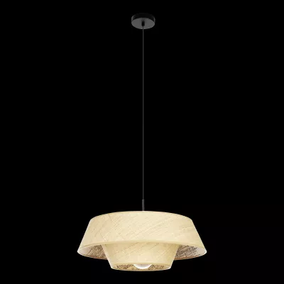 MARFORD Függ.E27 60W raffia/fe