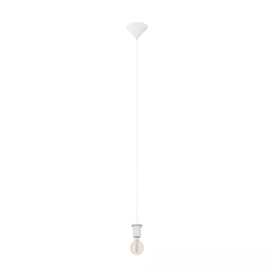 Függeszték E27 1X40W fehér CAPOLIVER@