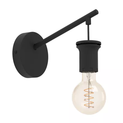 Fali E27 1X40W fekete CAPOLIVERI-E@