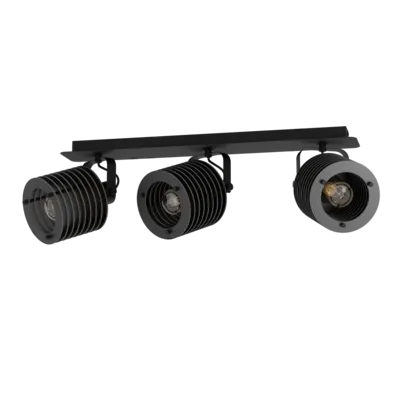 SEGOVIA Mennyezeti E27 3x40W fekete