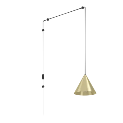 NARICES Függeszték E27 1x40W cs.réz
