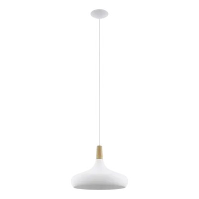 SABINAR Függ.E27 40W 40cm feh/barn.