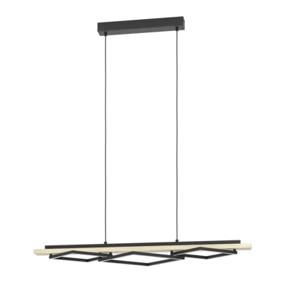 BOYAL LED-HL SCHWARZ/HOLZ
