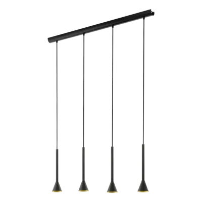 CORTADERAS Függ.GU10LED4x5Wfek/aran