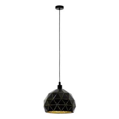 ROCCAFORTE Függ.E27 1x60W 40cmfk/ar