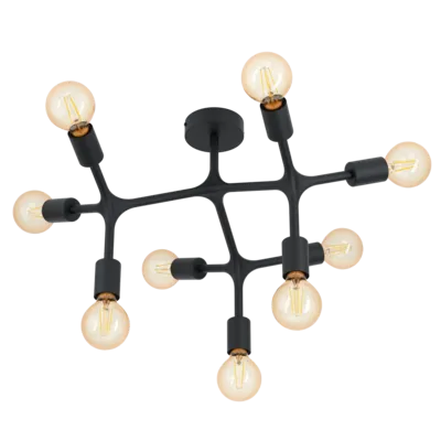 BOCADELLA 1 Mennyezeti E27 9x60W fk