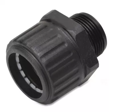 UNIVOLT SGL4040 CSŐCSATLAKOZÓ FEKETE TÖMSZELENCE, GÉGECSŐHÖZ