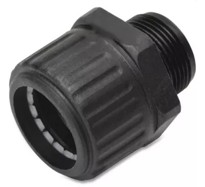 UNIVOLT SGL3232S CSŐCSATLAKOZÓ FEK. IP67, FEKETE, UV-ÁLLÓ,HALOGÉNMENTES